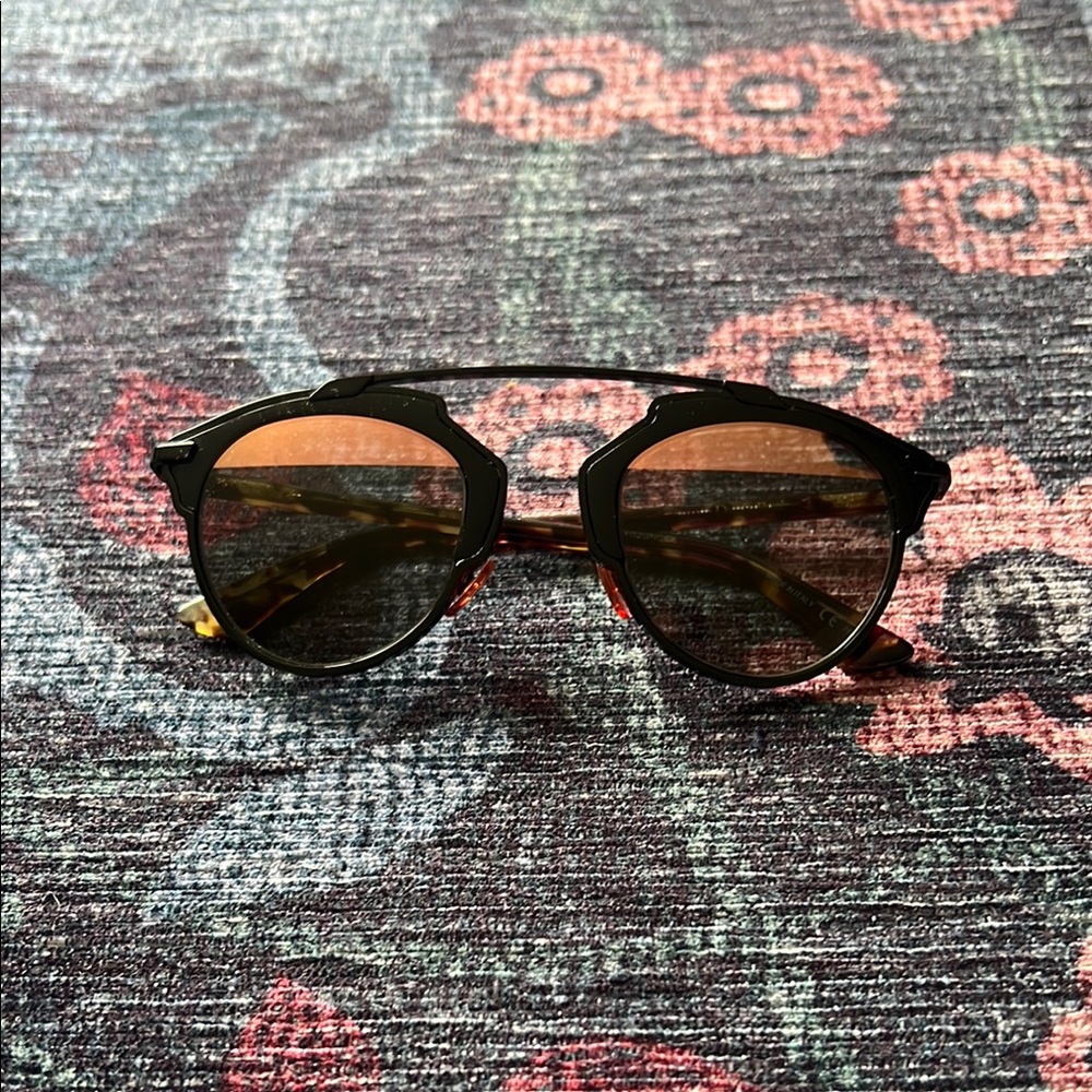 Dior So Real Sunglasses with Black Frame